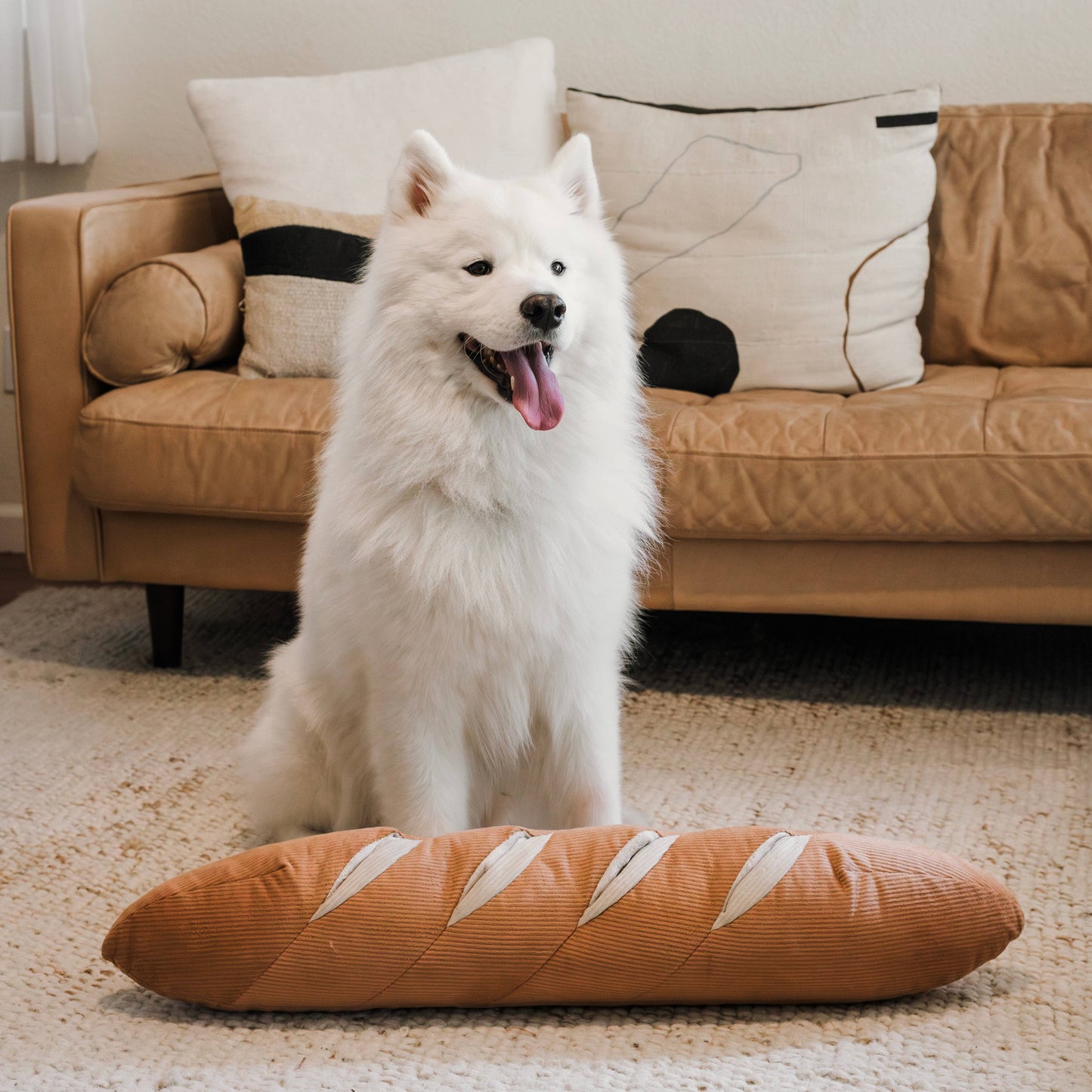 GIANT BAGUETTE//ENRICHMENT DOG TOY