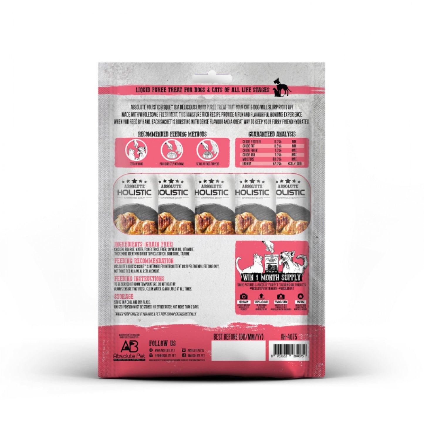 Absolute Holistic Bisque 鸡鱼子酱 12g*5