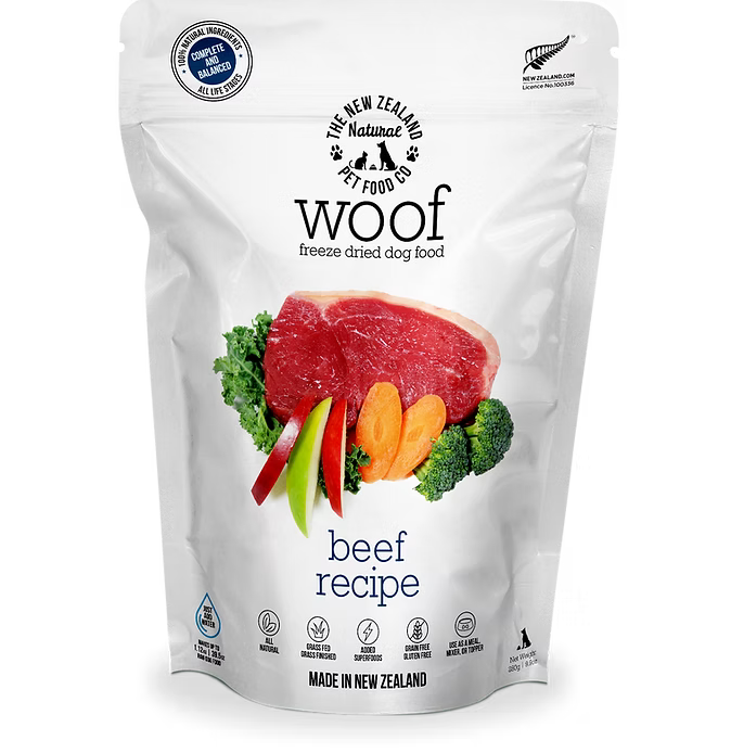 IN STORE ONLY Woof Freeze-Dried Dog Food
