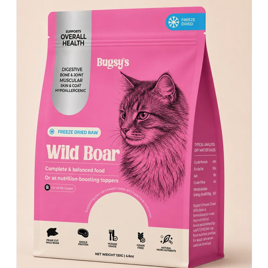 INSTORE Bugsy‘s Freeze-Dried Complete Meal Wild Boar 130g