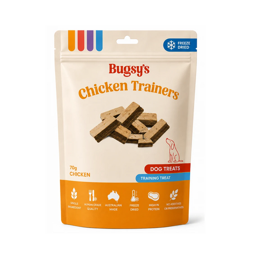 Bugsy‘s Freeze Dried Chicken Trainer 70g