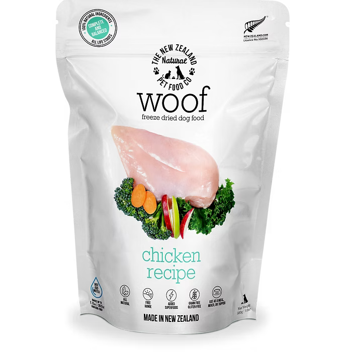IN STORE ONLY Woof Freeze-Dried Dog Food
