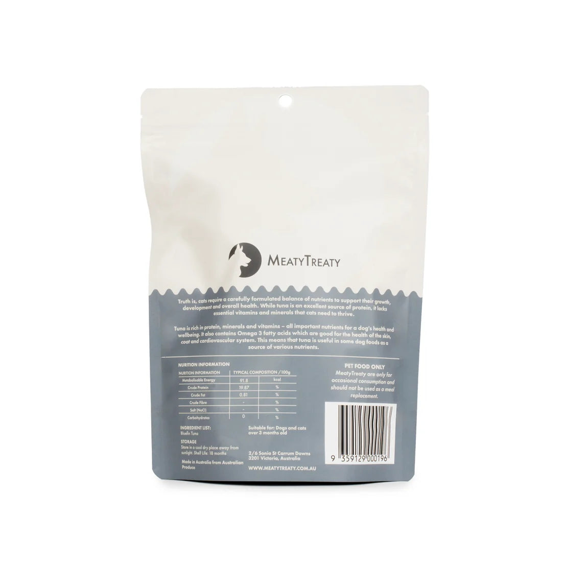 MeatyTreaty Freeze Dried Bluefin Tuna 80g