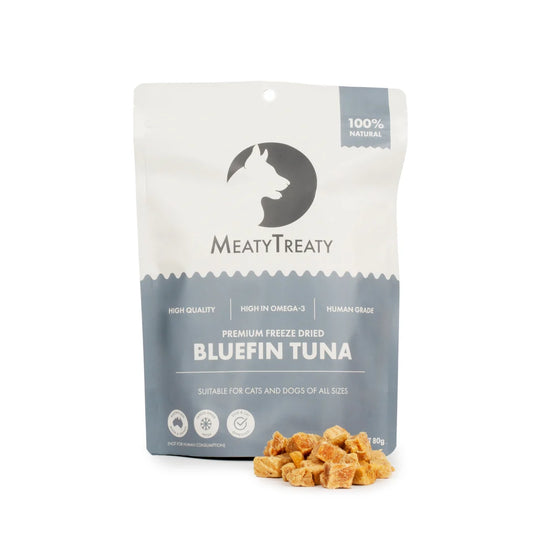 MeatyTreaty Freeze Dried Bluefin Tuna 80g
