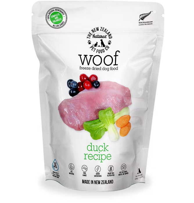 IN STORE ONLY Woof Freeze-Dried Dog Food