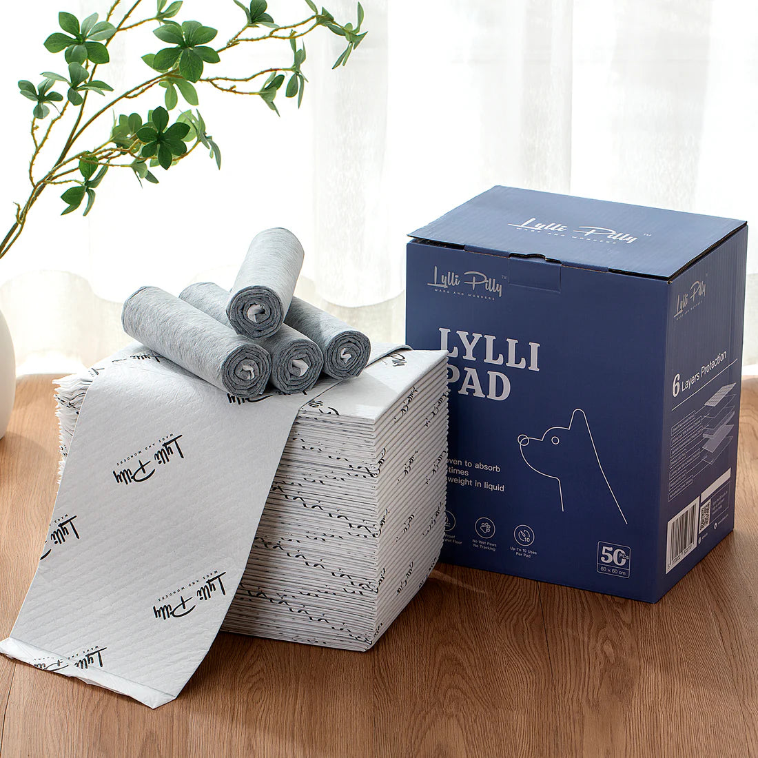 LYLLI PILLY Lylli Training Pad 60*60cm 50pcs