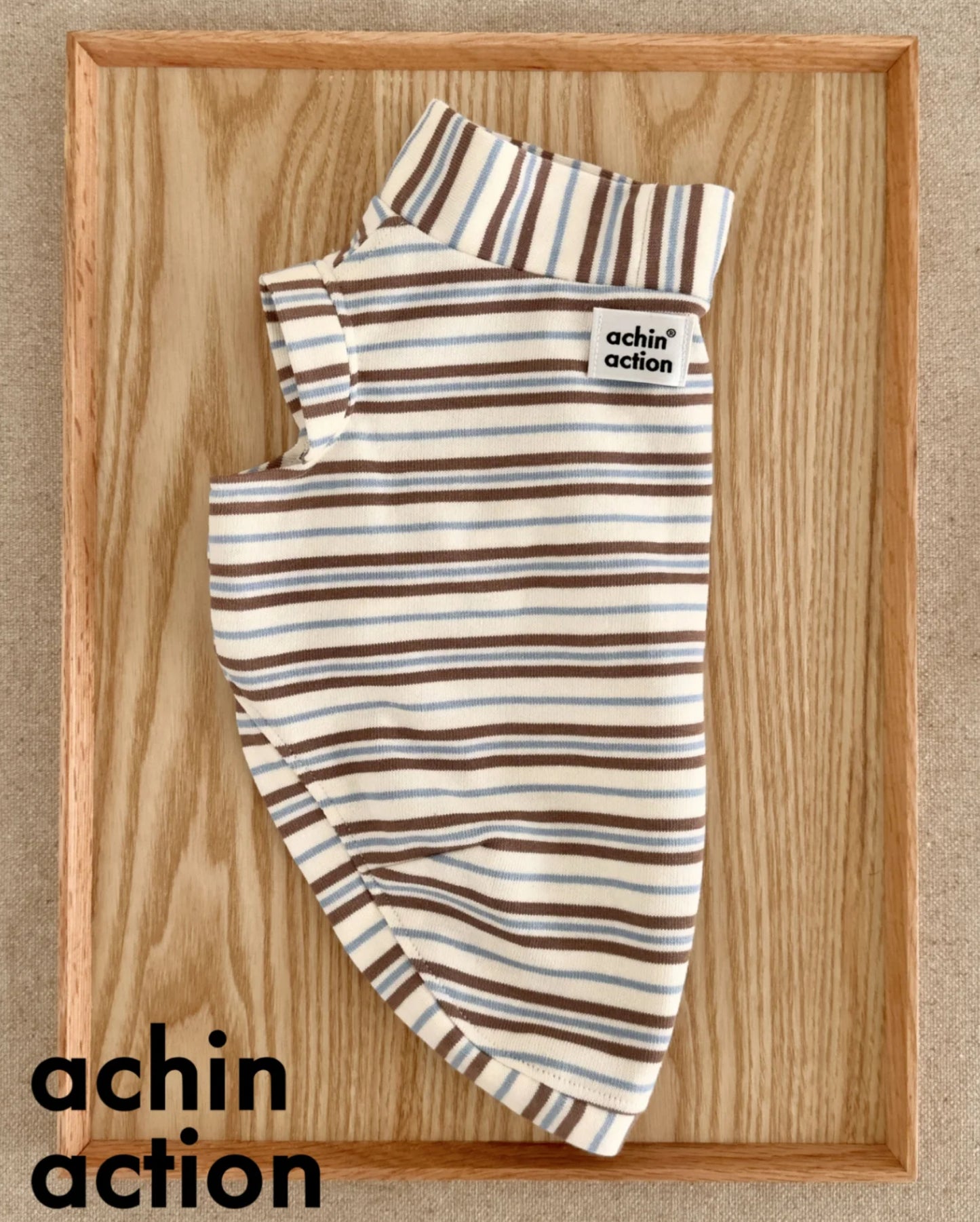 LG Series Soda-Chocolate Striped Top