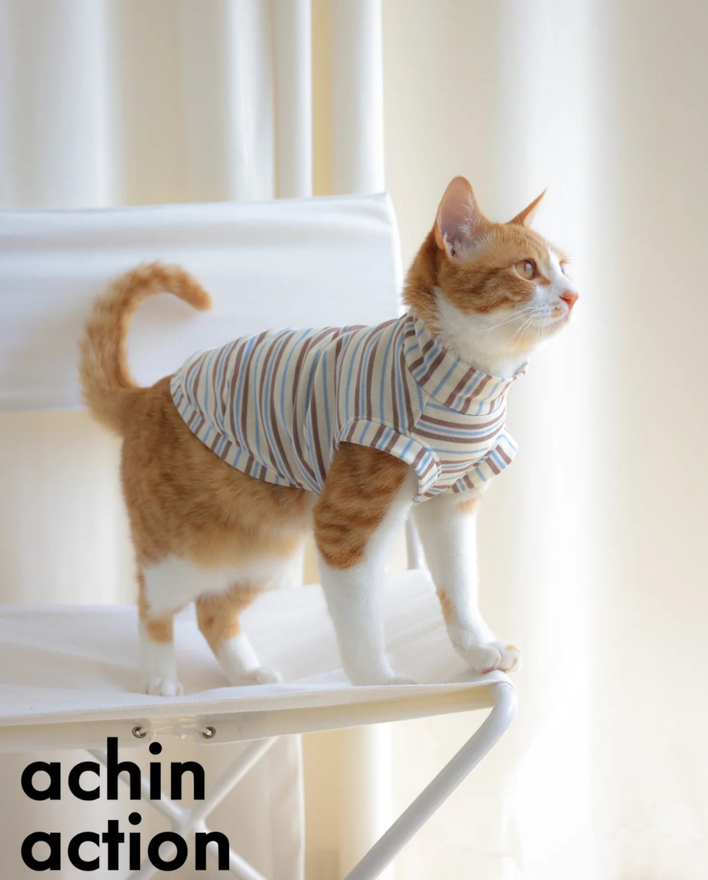 LG Series Soda-Chocolate Striped Top