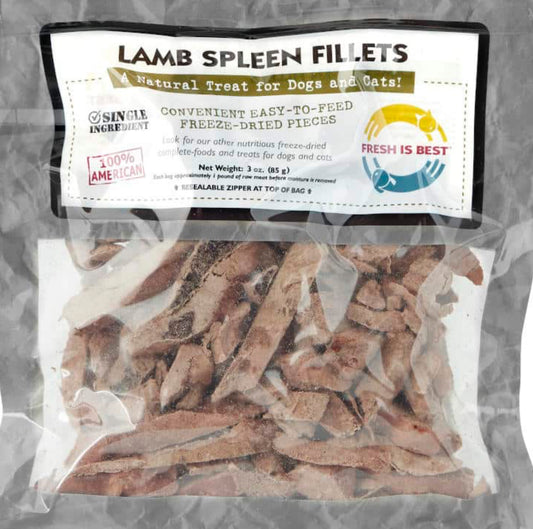 FIB Freeze-Dried Lamb Spleen Fillets 85g