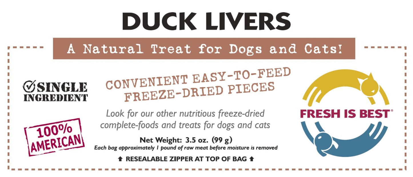 FIB Freeze-Dried Duck Liver 99g