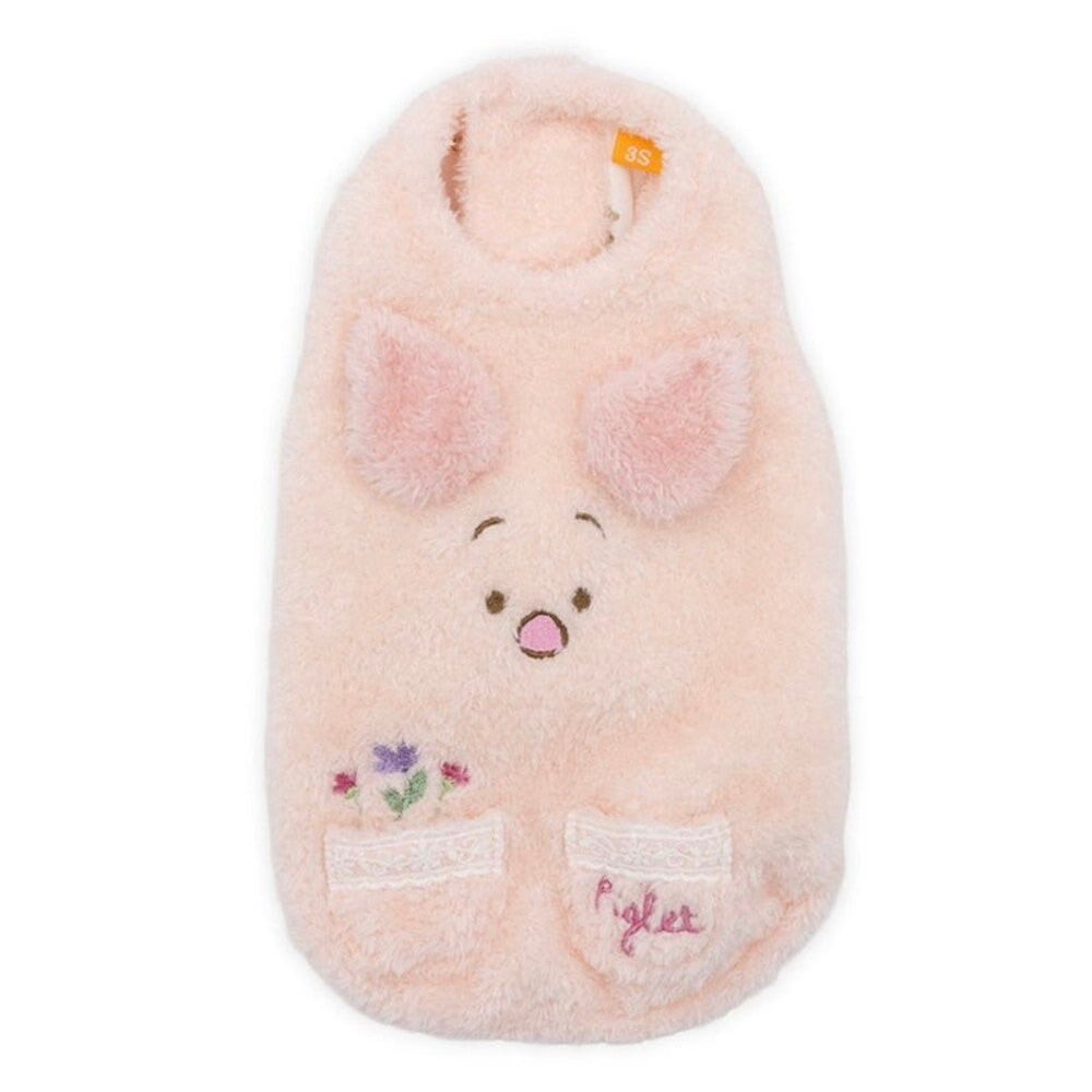 Winnie the Pooh Piglet Embroidery Fluffy Vest