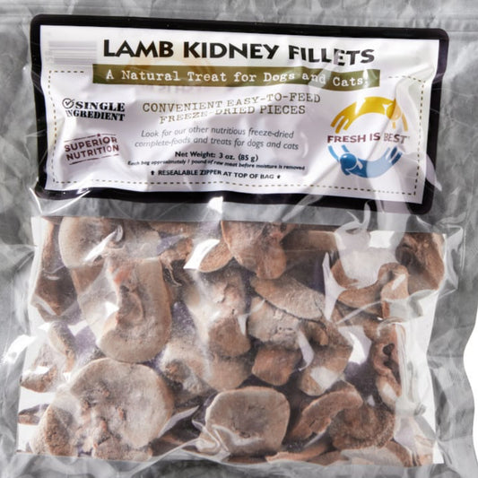 FIB Freeze-Dried Lamb Kidney Fillets 85g