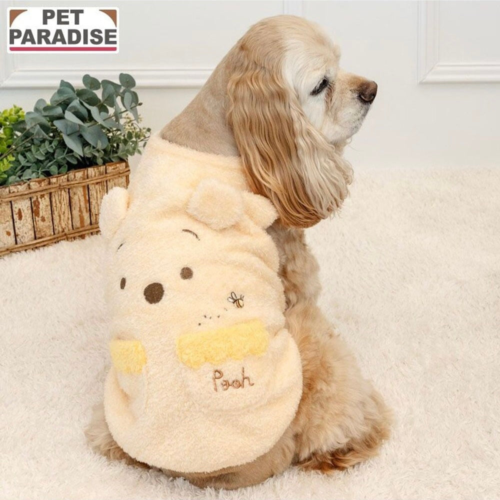 Winnie the Pooh Embroidery Fluffy Vest
