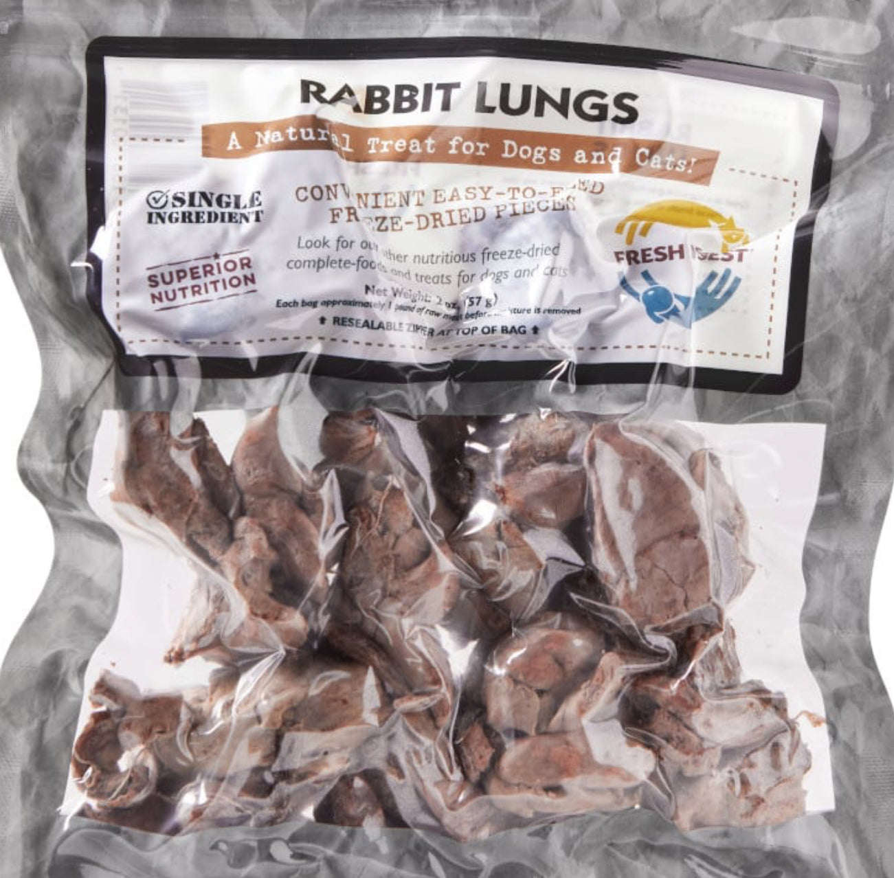 FIB Freeze-Dried Rabbit Lung 57g