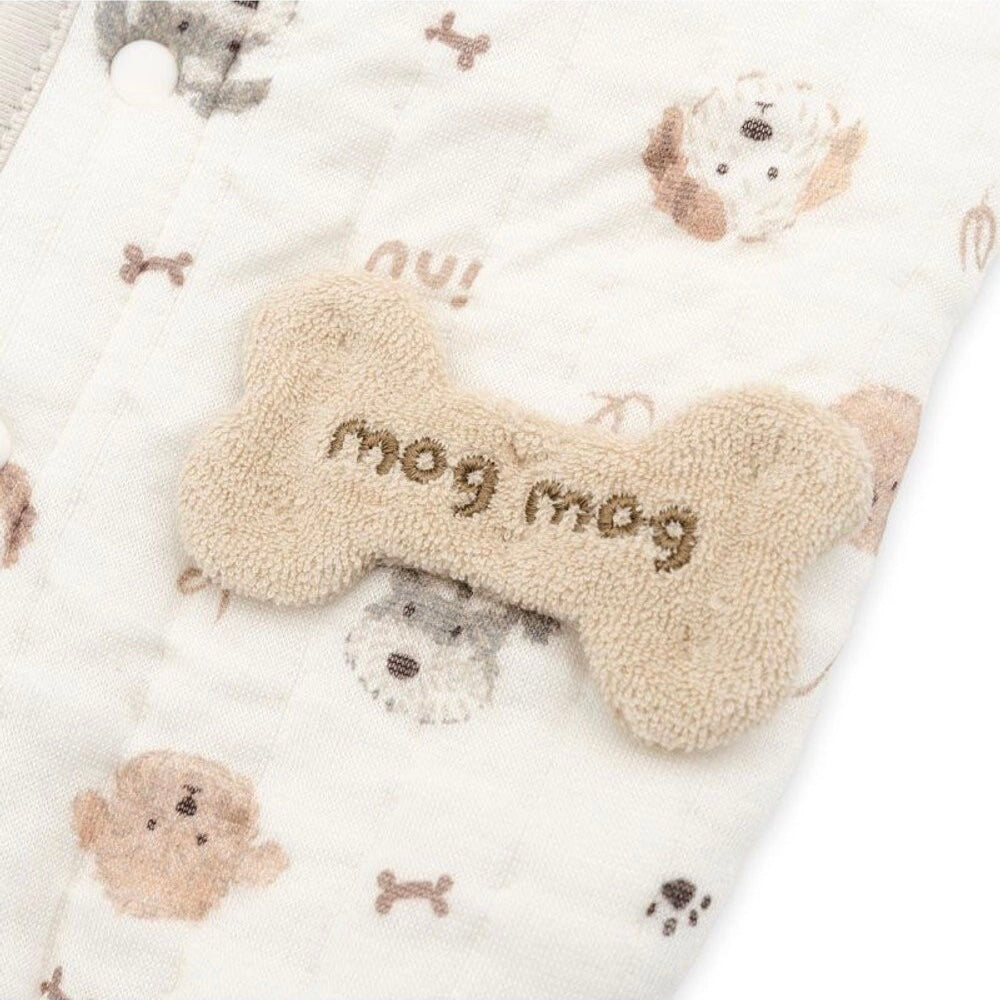 Dog Dog Fluffy Dog Quilted Vest