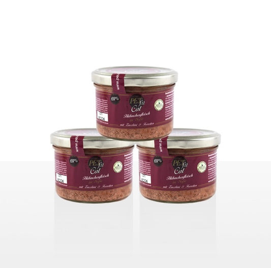 PETfit Dog&Cat Grain-Free Wet Food in Glass 200g