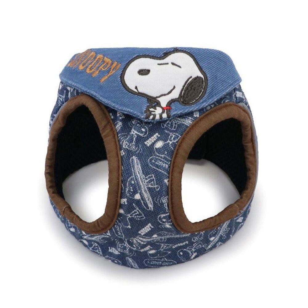 Snoopy Denim Style Vest Harness