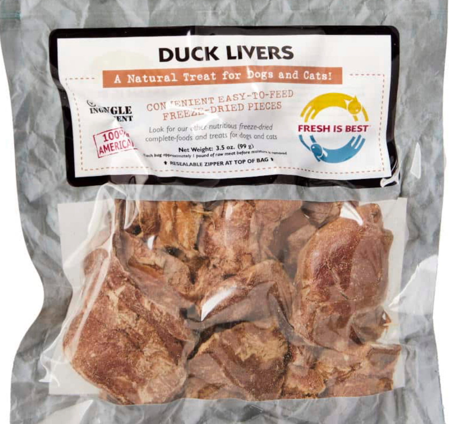 FIB Freeze-Dried Duck Liver 99g