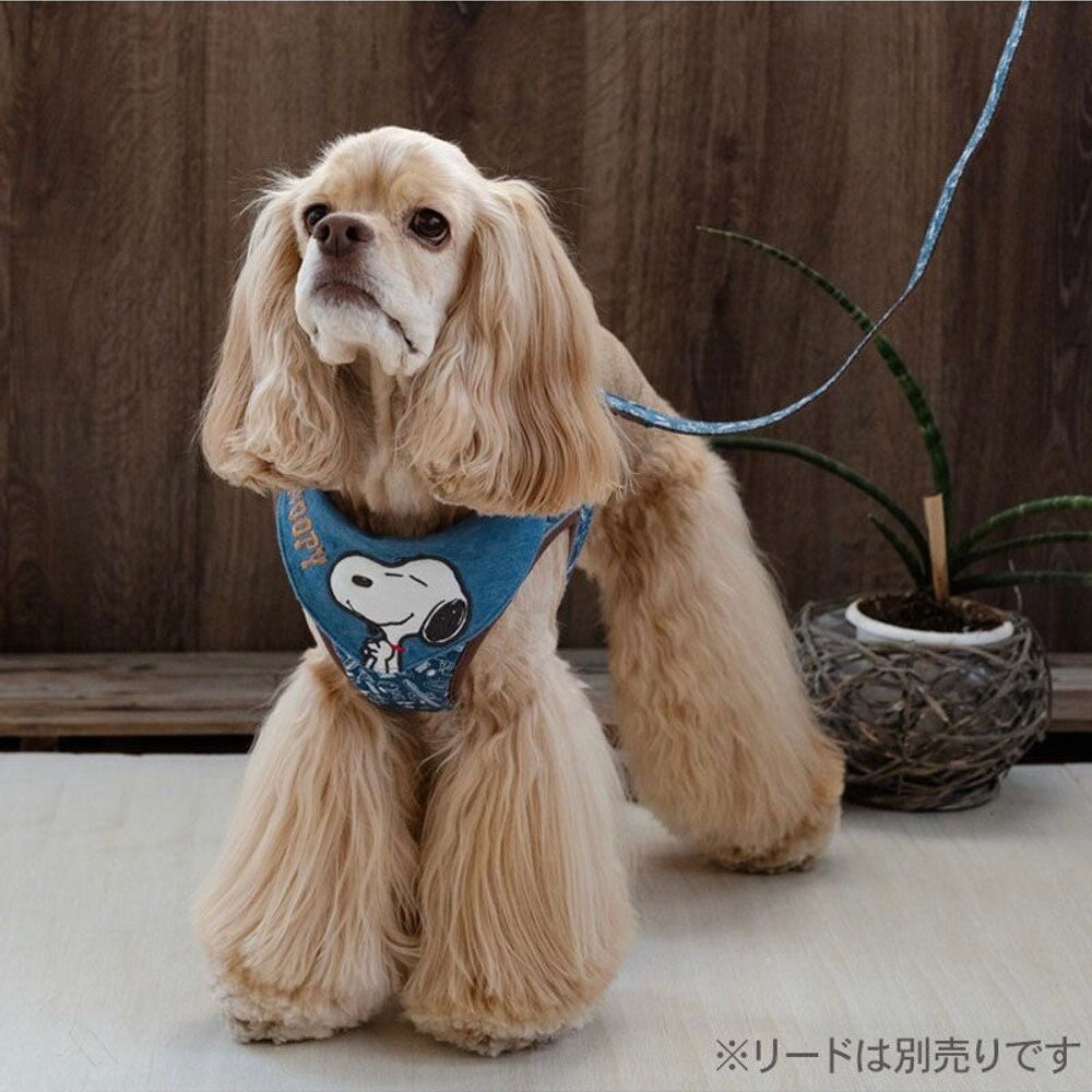 Snoopy Denim Style Vest Harness