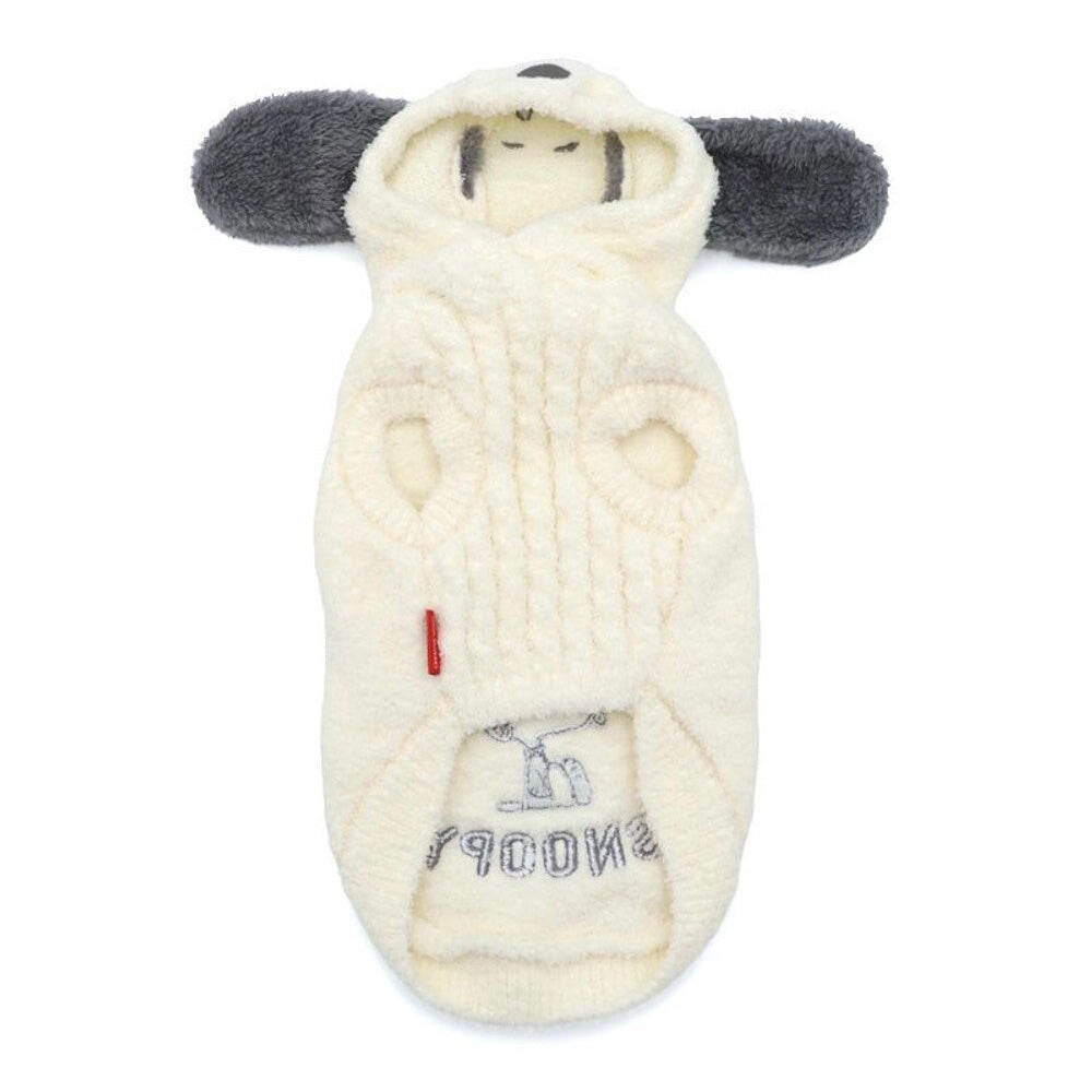 Fluffy Snoopy Far-infrared  Hoodie