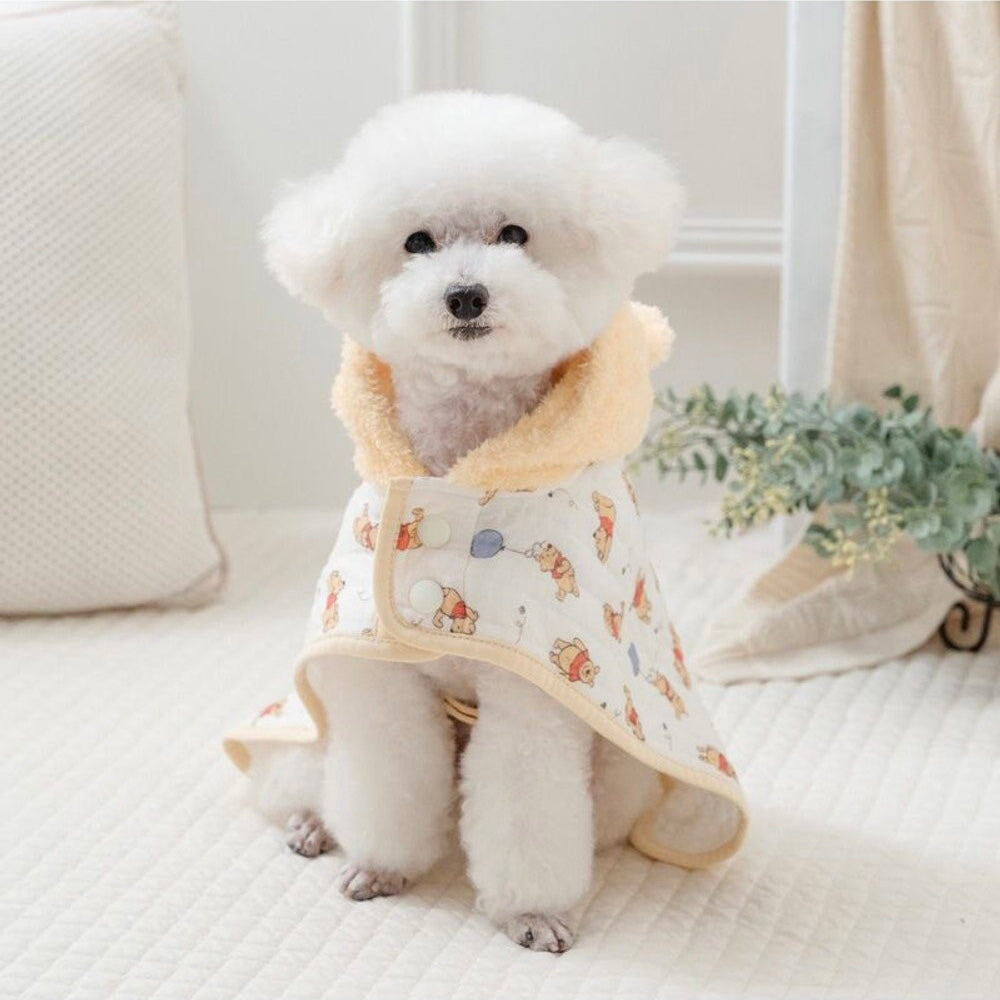 Blanket to Wear Ballon Winnie Poncho