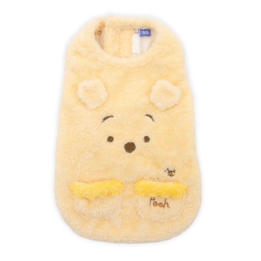 Winnie the Pooh Embroidery Fluffy Vest