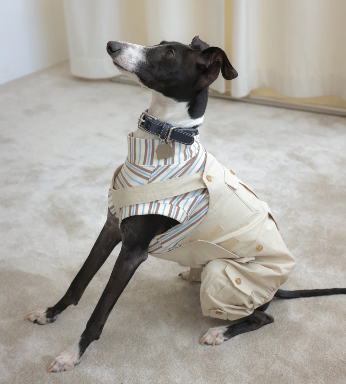 LG Series Soda-Chocolate Striped Top