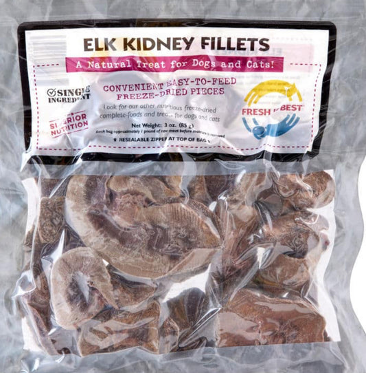 FIB Freeze-Dried Elk Kidney Fillets 85g