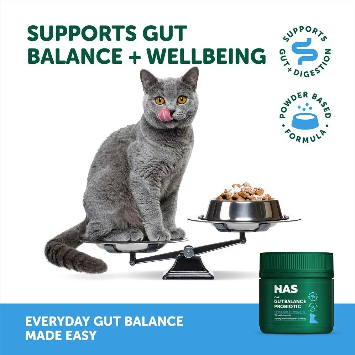 NAS Cat Gut Balance Probiotic 80g