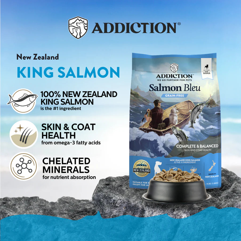 Addiction Salmon Bleu Dry Dog Food 1.8kg