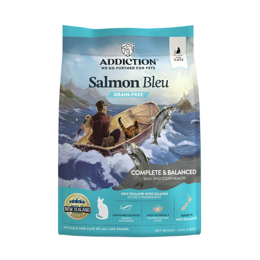 Addiction Salmon Bleu Dry Cat Food 1.8kg