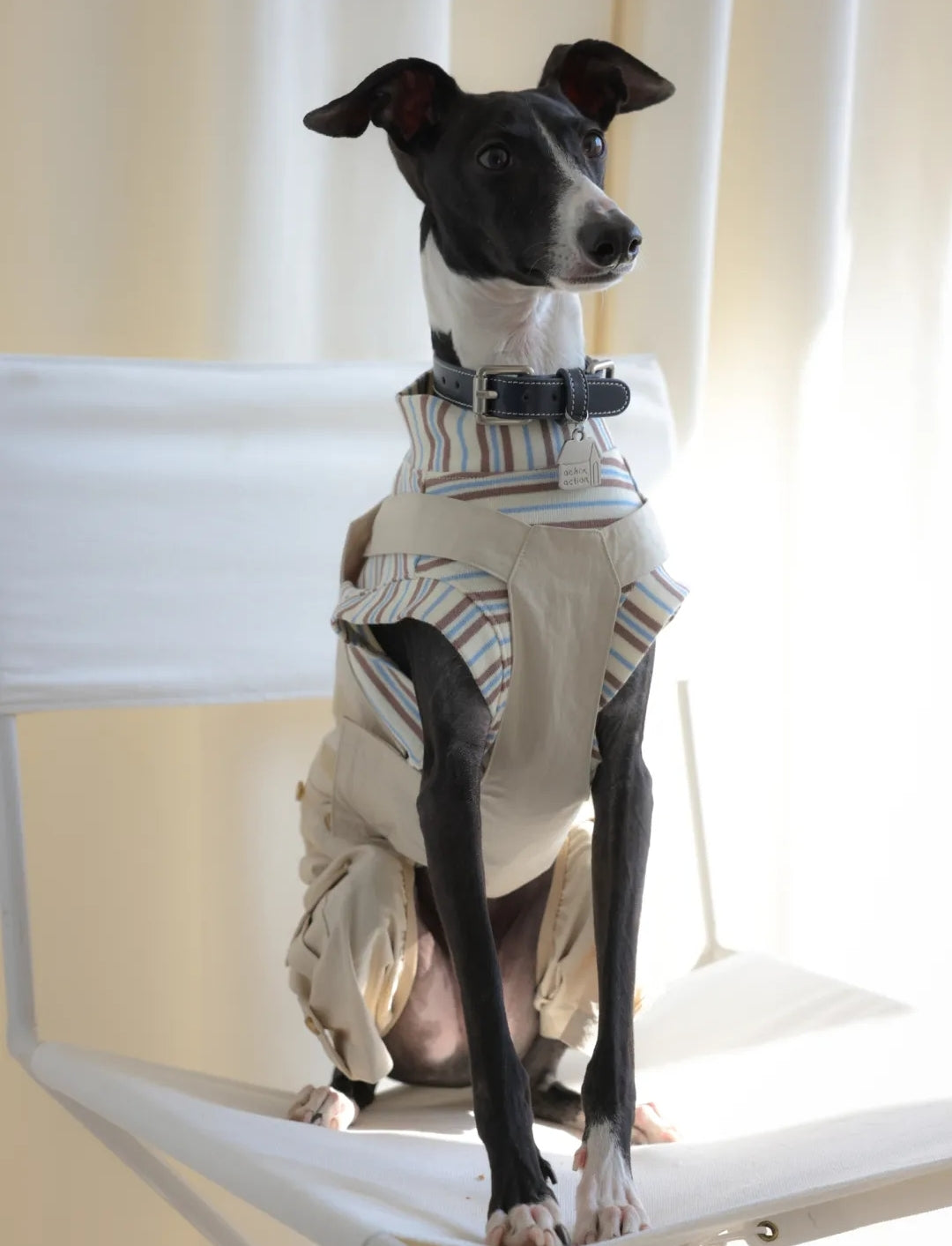 LG Series Soda-Chocolate Striped Top