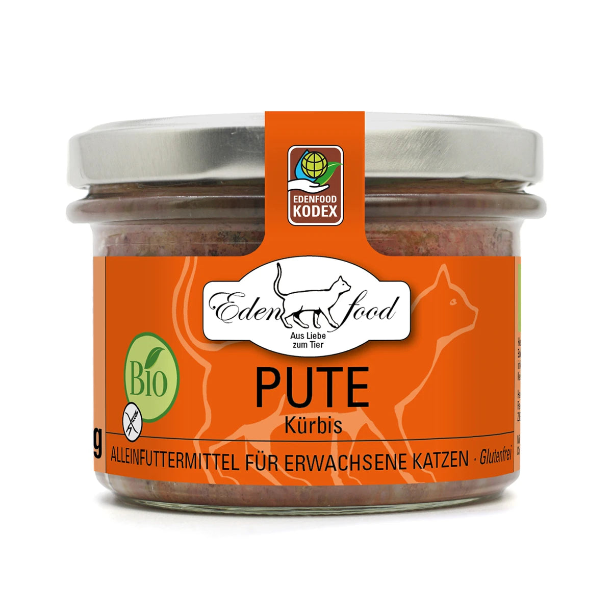 Eden Food Bio-Menus for Cats in Glass 170g