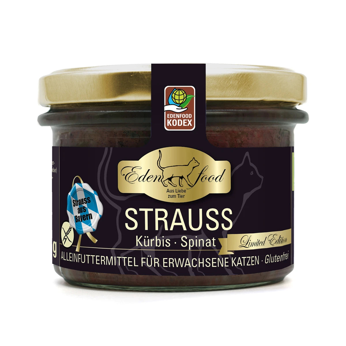 Eden Food Bio-Menus for Cats in Glass 170g