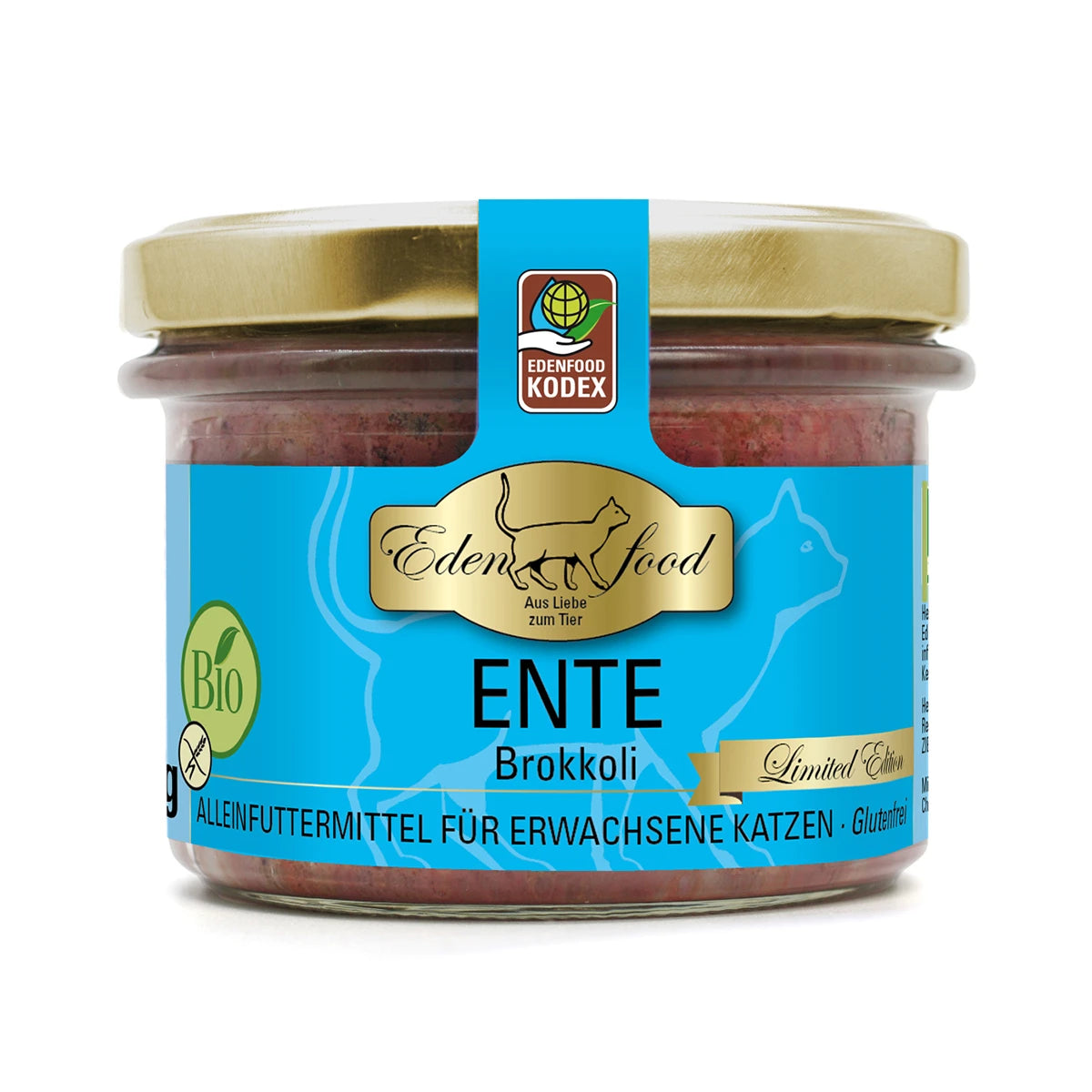 Eden Food Bio-Menus for Cats in Glass 170g