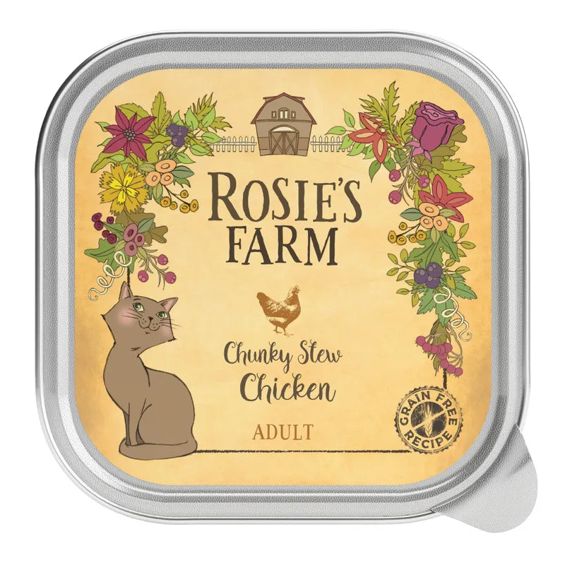 Rosie's Farm Grain-Free Wet Food for Cats 100g