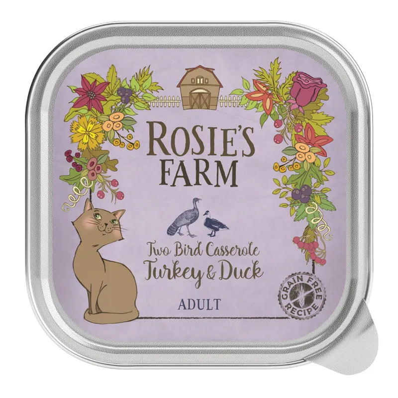 Rosie's Farm Grain-Free Wet Food for Cats 100g