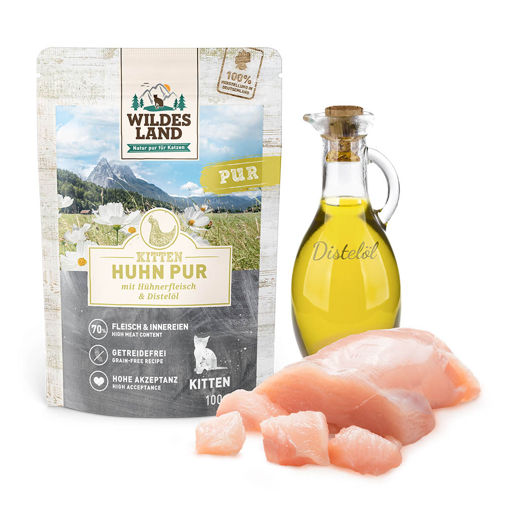 Wildes Land Classic Grain-Free Wet Food for Cats 100g