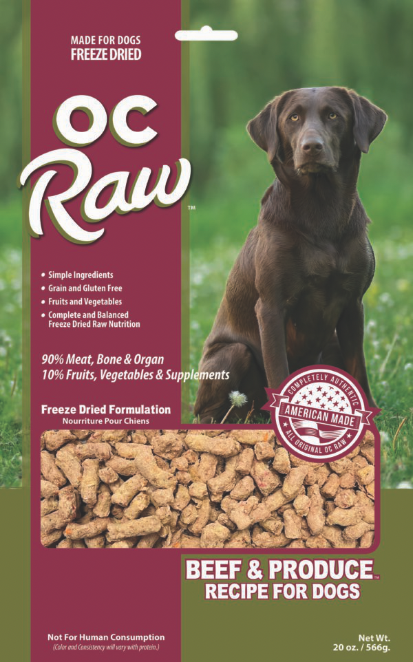 OC Raw Freeze-Dried Meaty Rox for Dogs 566g