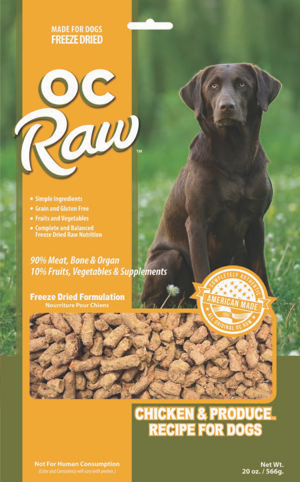 OC Raw Freeze-Dried Meaty Rox for Dogs 566g