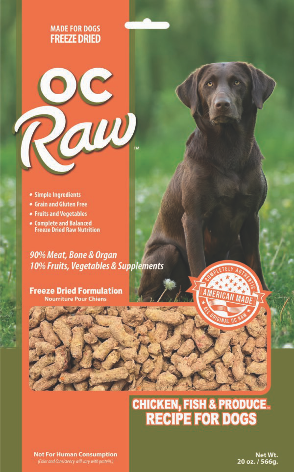 OC Raw Freeze-Dried Meaty Rox for Dogs 566g