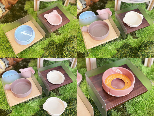 Shimanto Solid&Acrylic Adjustable Bowl Stand