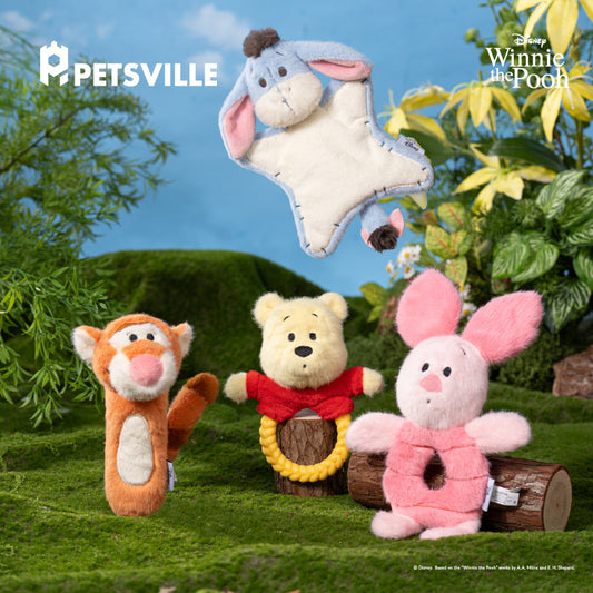 Petsville X Winnie the Pooh Puppy&Kitten Toy