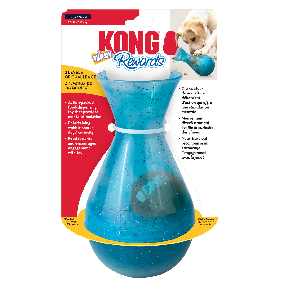 KONG® Rewards Tipsy