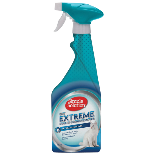 SIMPLE SOLUTION Extreme Stain & Odour Remover for Cats 500ml
