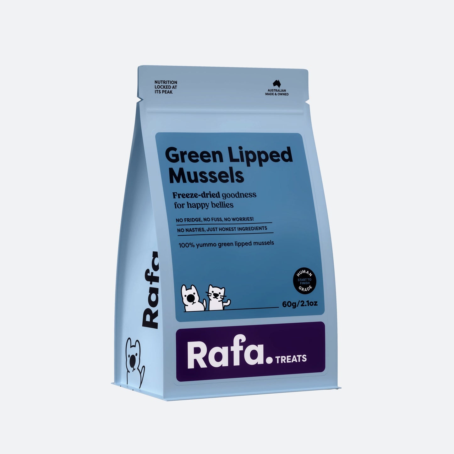 RAFA Freeze-Dried Green Lipped Mussels 60g