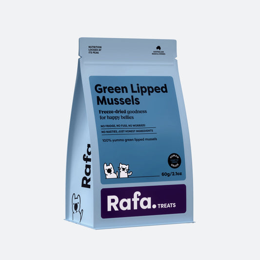 RAFA Freeze-Dried Green Lipped Mussels 60g