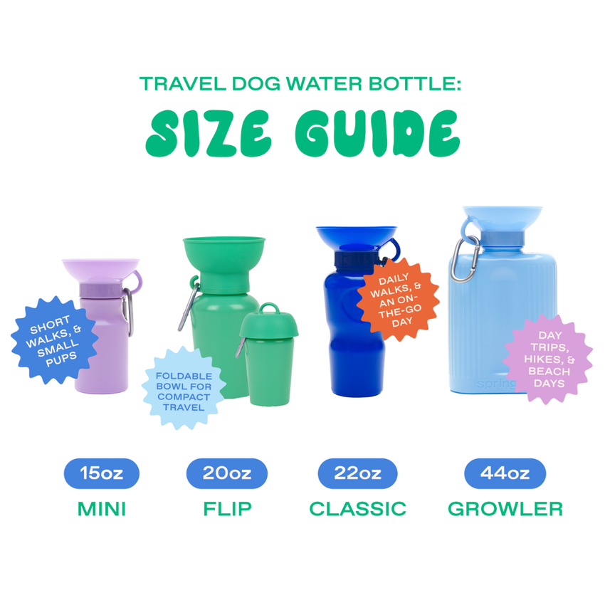 Springer Pets Mini Travel Bottle 443ml