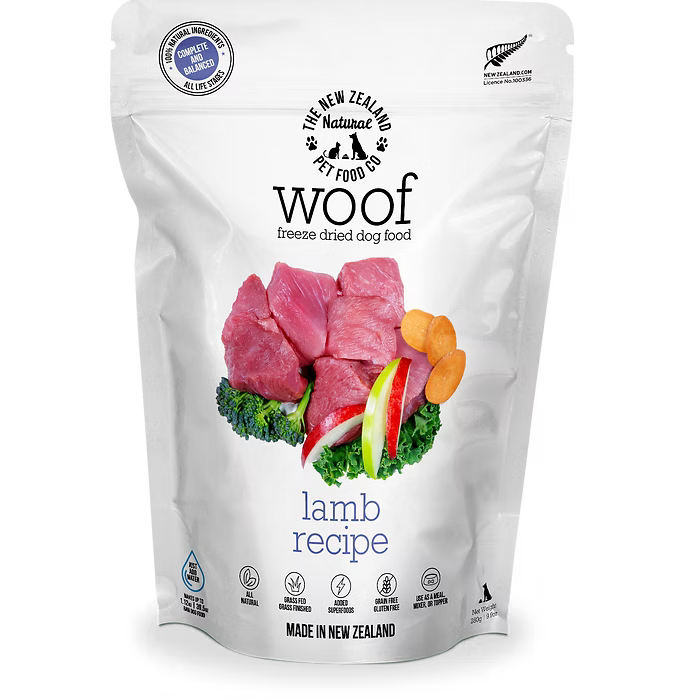 IN STORE ONLY Woof Freeze-Dried Dog Food