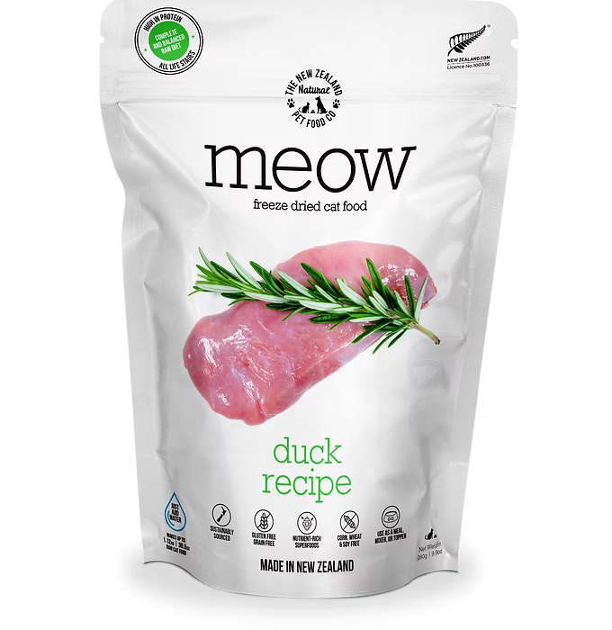 IN STORE ONLY MEOW Freeze-Dried Cat Food 280g